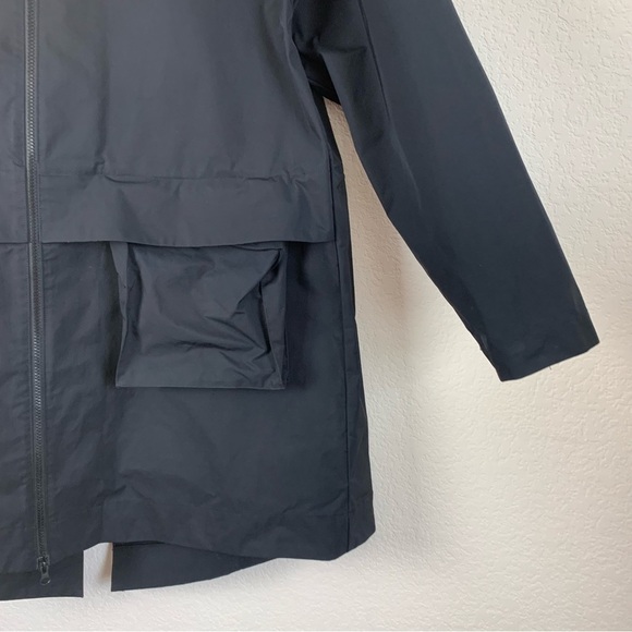 Nike womens black packable waterproof full zip jacket XL - Picture 2 of 10